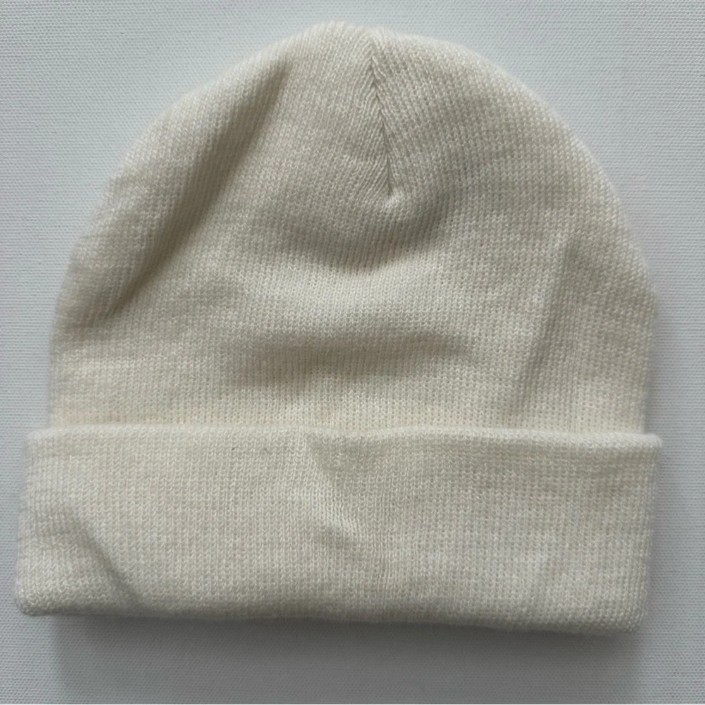 Cream Winter Hat ONE SIZE